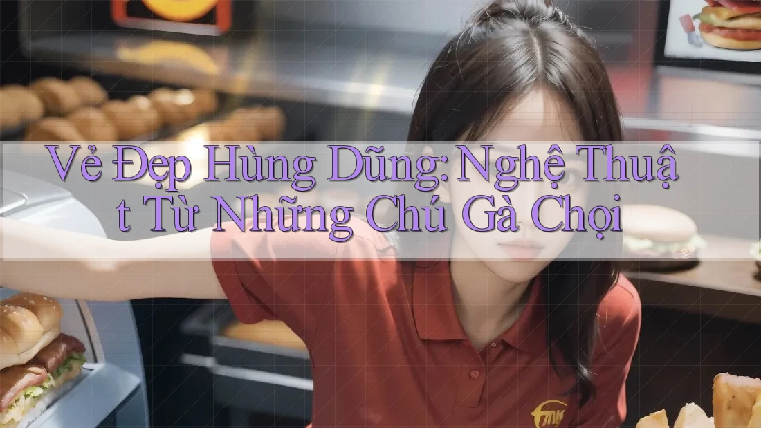 Vẻ Đẹp Hùng Dũng: Nghệ Thuật Từ Những Chú Gà Chọi