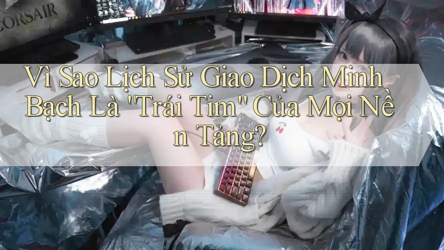 Vì Sao Lịch Sử Giao Dịch Minh Bạch Là “Trái Tim” Của Mọi Nền Tảng?